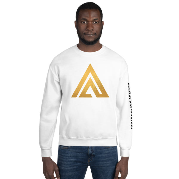 Alumni Association White Unisex Sweatshirt