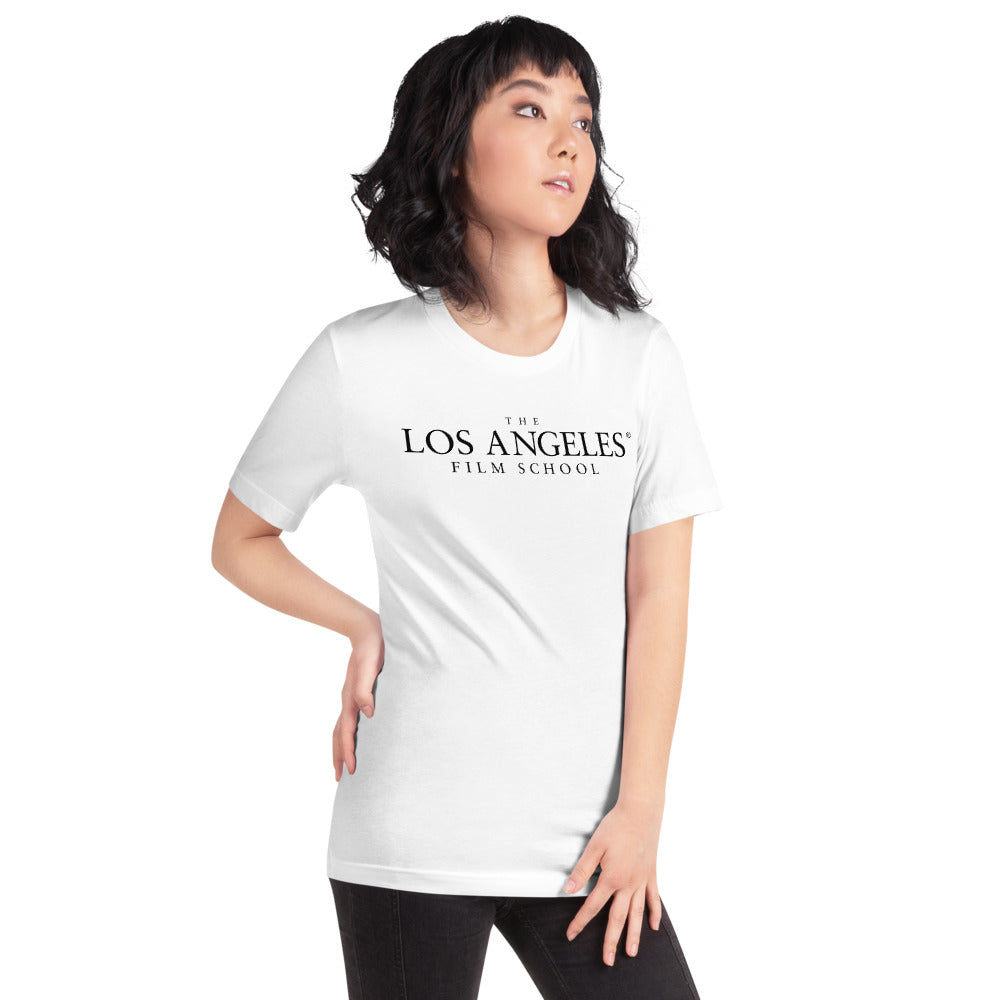 The Los Angeles Recording School White Short-Sleeve Unisex T-Shirt