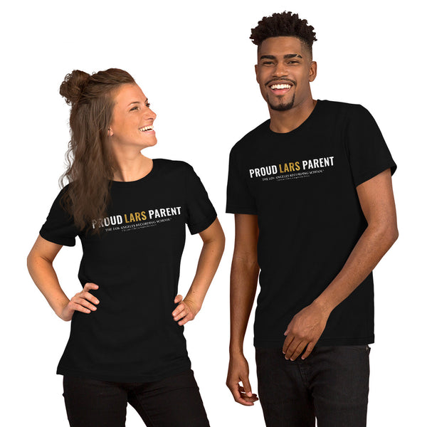 Proud LARS Parent Text Unisex T-Shirt