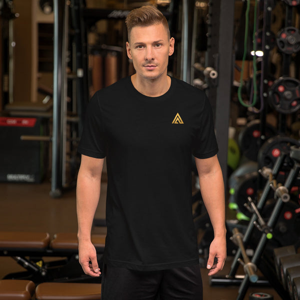 Alumni Association Logo Metallic on Back Unisex t-shirt