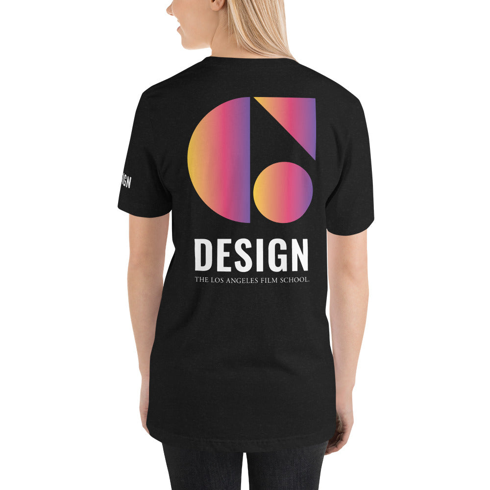 Graphic Design – Unisex T-Shirt Design B – Sunset Logo – LAFS