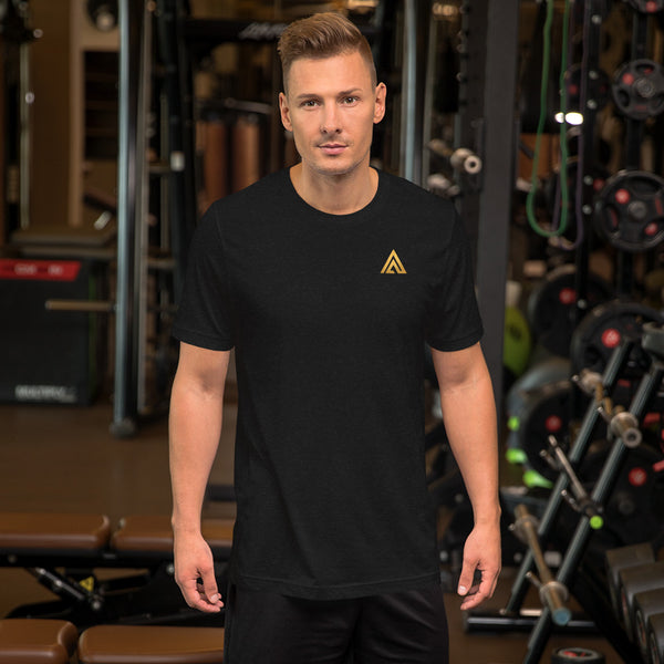 Alumni Association Logo Metallic on Back Unisex t-shirt