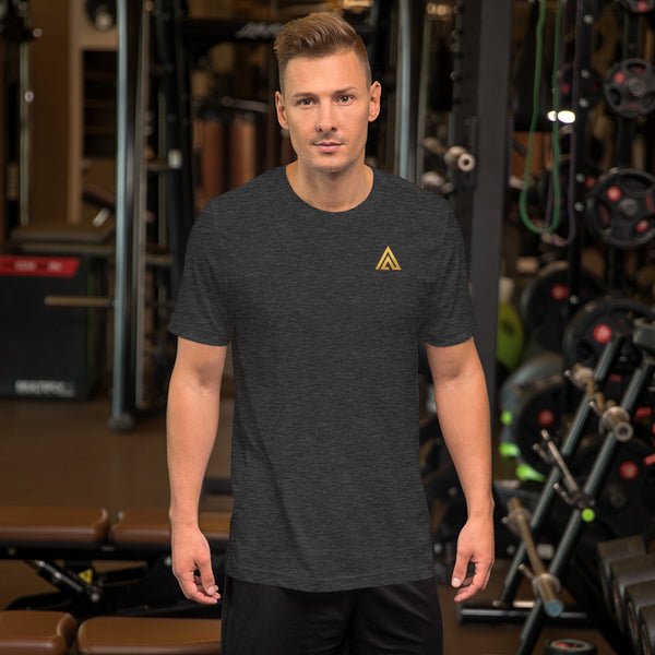 Alumni Association Logo Metallic on Back Unisex t-shirt