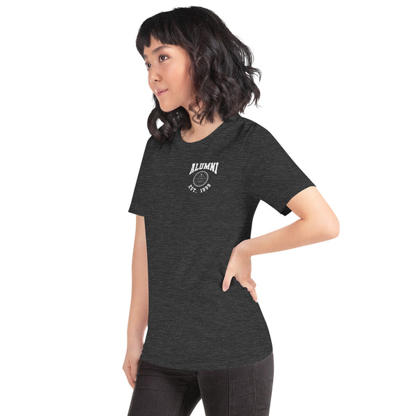 Alumni Seal Est. Front Pocket Unisex T-Shirt