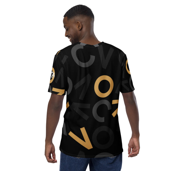 Class of 2024 – All-Over Print Pattern Black T-Shirt