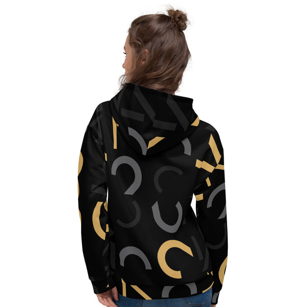 Class of 2024 – All-Over Print Pattern Unisex Hoodie