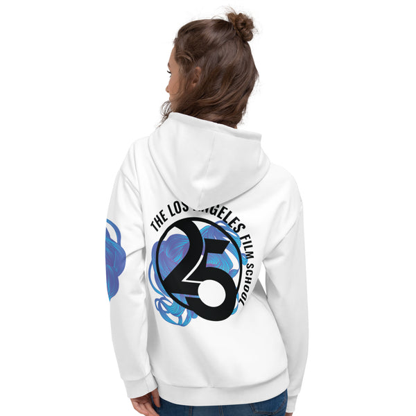 25 Year Anniversary – White Unisex Hoodie