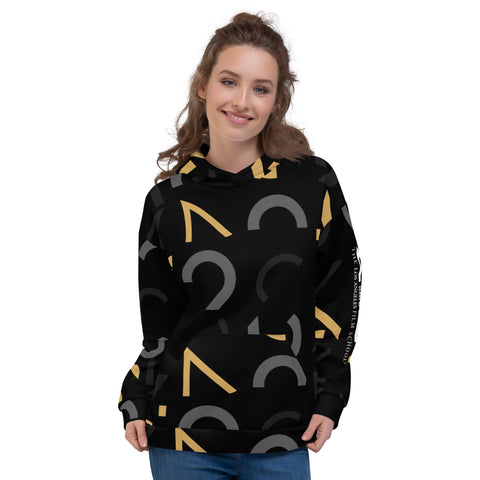 Class of 2024 – All-Over Print Pattern Unisex Hoodie