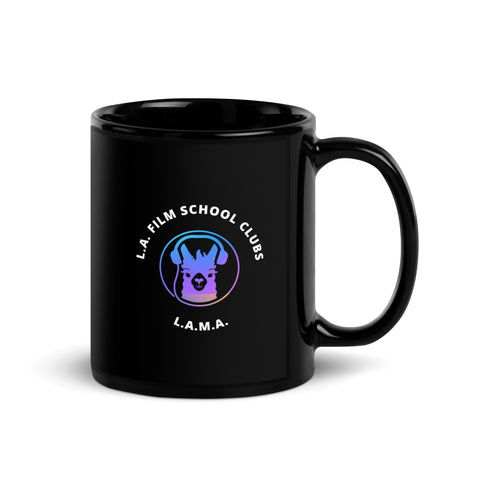 Student Clubs – L.A.M.A. Black Glossy Mug