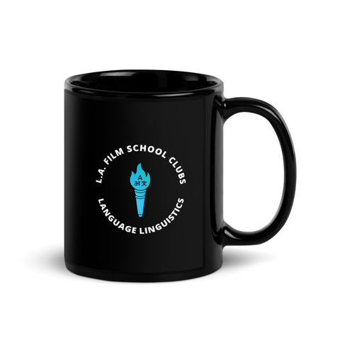 Student Clubs – Language Linguistics Black Glossy Mug