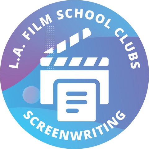 Student Clubs – Screenwriting Club Bubble-Free Stickers