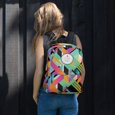 Geometric Seal – All-Over Print Backpack