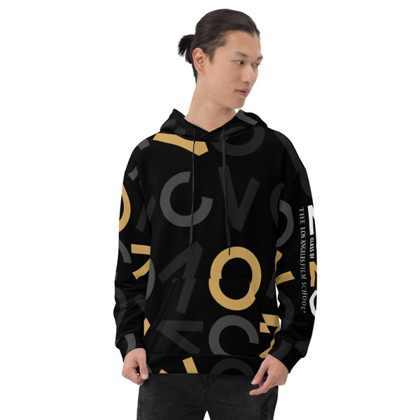 Class of 2023 – All-Over Print Pattern Unisex Hoodie