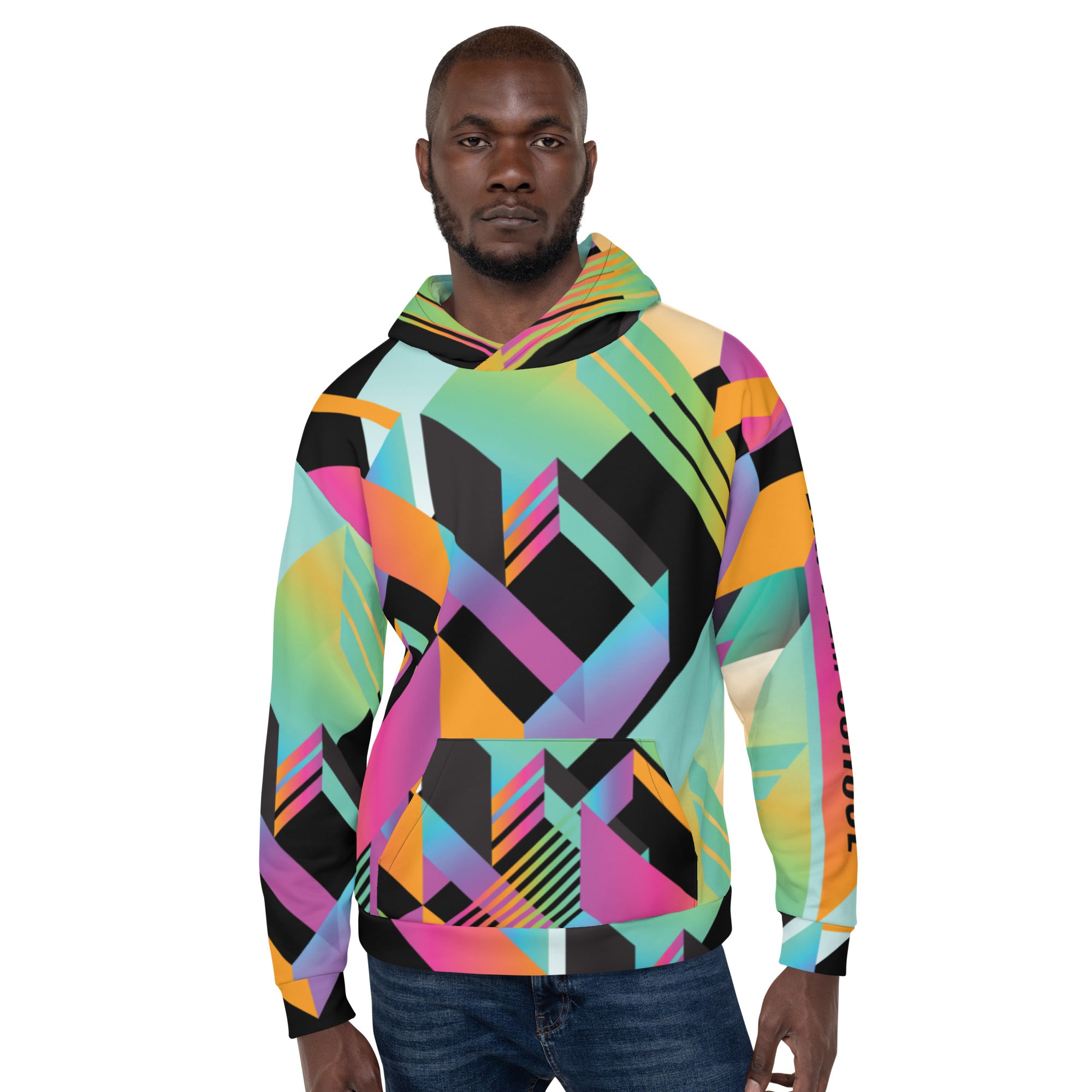Geometric – All-Over Print Pattern Unisex Hoodie – LAFS