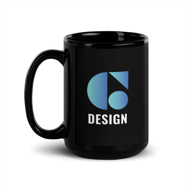Graphic Design – Mug Design B – Blue Logo