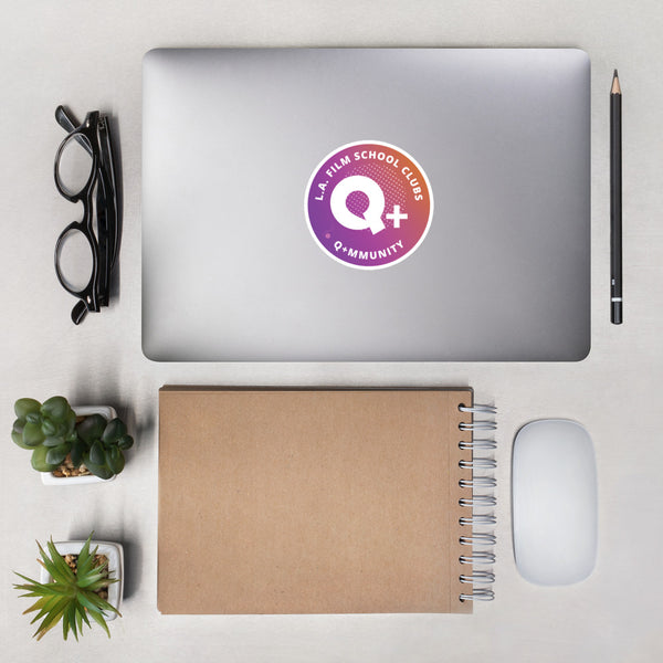 Student Clubs – Q+mmunity Bubble-Free Stickers