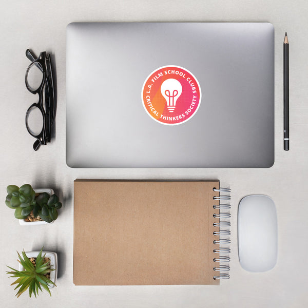 Student Clubs – Critical Thinkers Society Bubble-Free Stickers