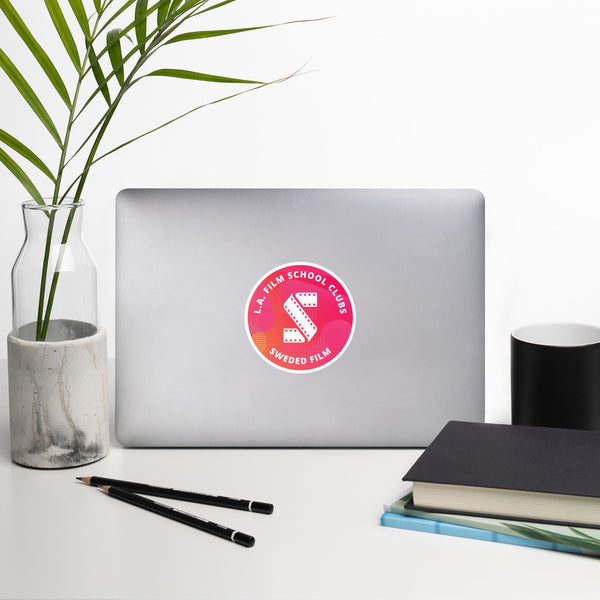 Student Clubs – Sweded Film Club Bubble-Free Stickers