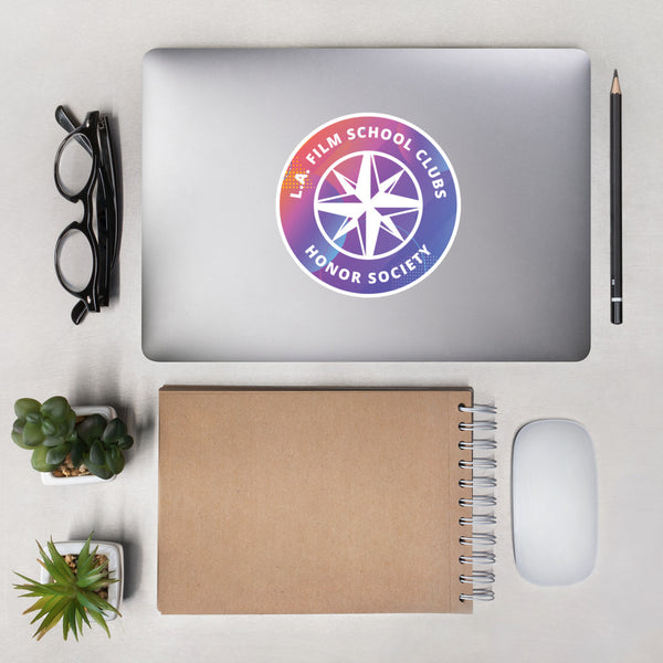 Student Clubs – Honor Society Bubble-Free Stickers
