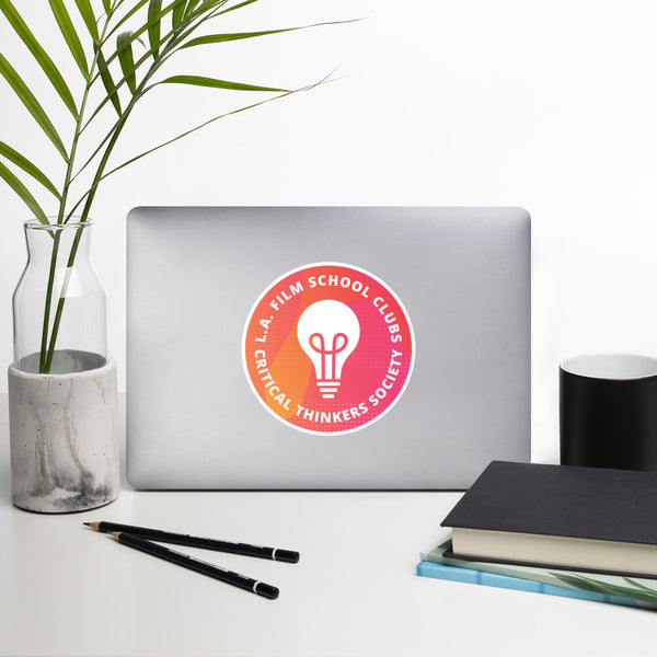 Student Clubs – Critical Thinkers Society Bubble-Free Stickers