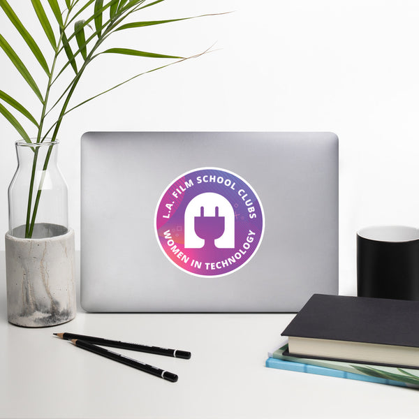 Student Clubs – Women in Technology Bubble-Free Stickers