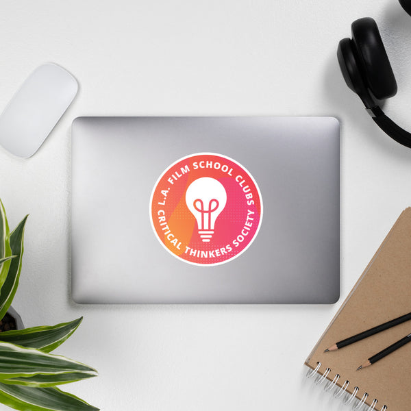 Student Clubs – Critical Thinkers Society Bubble-Free Stickers