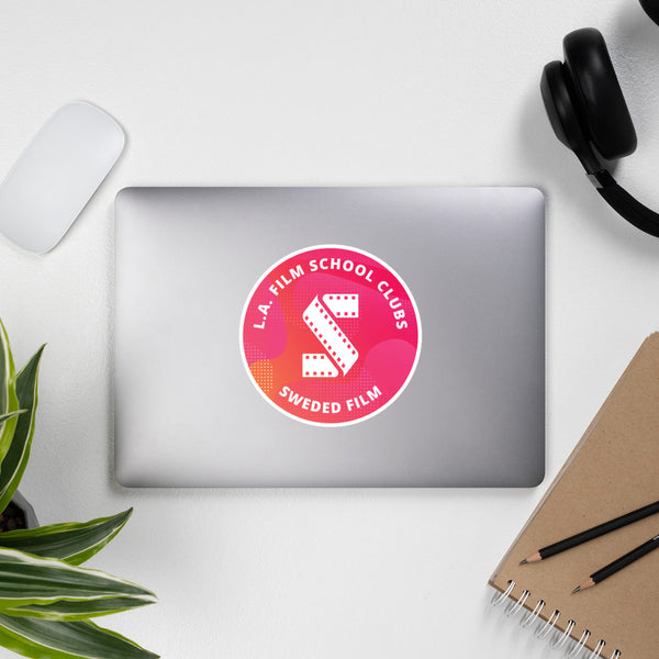 Student Clubs – Sweded Film Club Bubble-Free Stickers