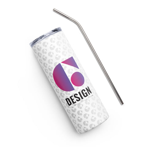 Graphic Design – Tumbler Design A – Purple Logo