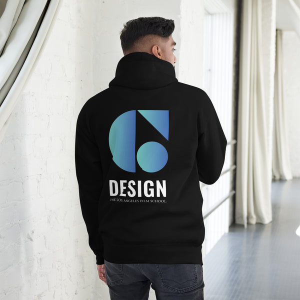 Graphic Design – Unisex Hoodie Design B – Blue Logo