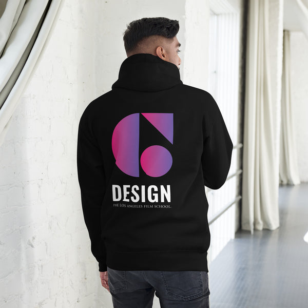 Graphic Design – Unisex Hoodie Design B – Purple Logo
