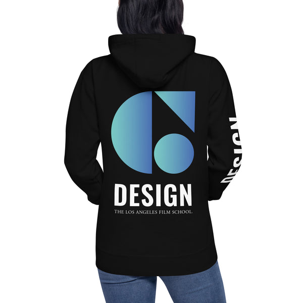 Graphic Design – Unisex Hoodie Design C – Blue Logo