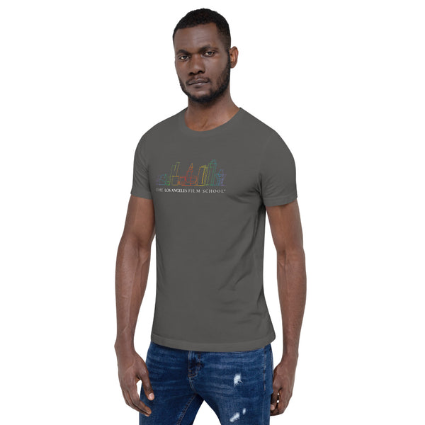 Pride City Handdrawn B Short-Sleeve Unisex T-Shirt