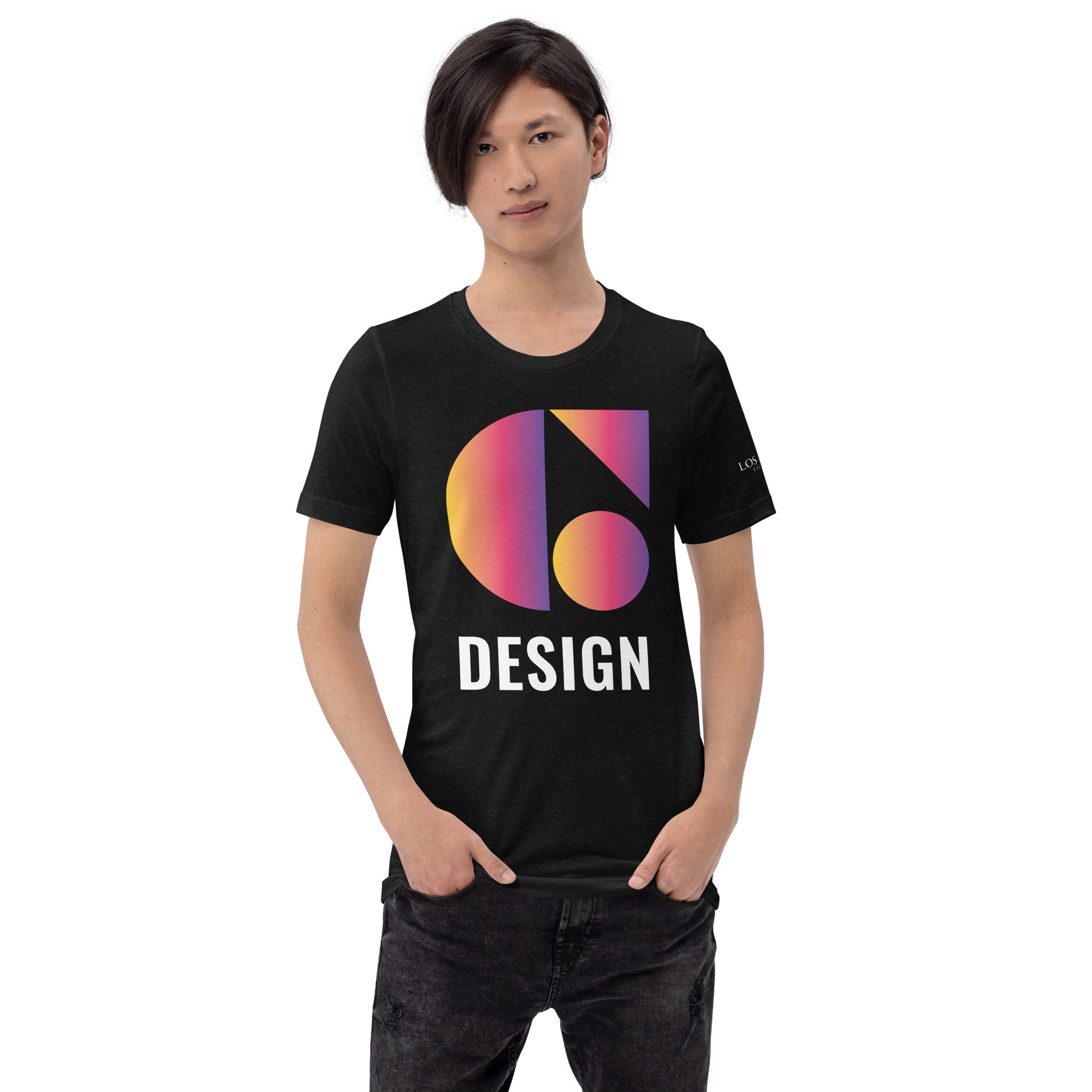 Graphic Design – Unisex T-Shirt Design A – Sunset Logo