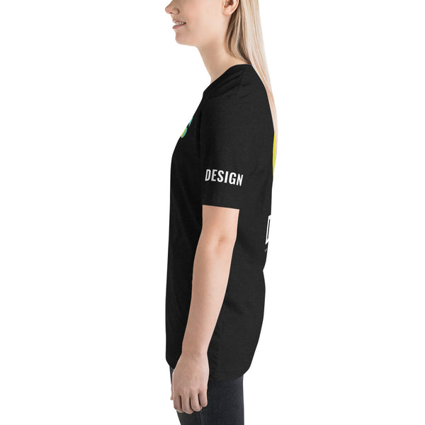 Graphic Design – Unisex T-Shirt Design B – Green Logo