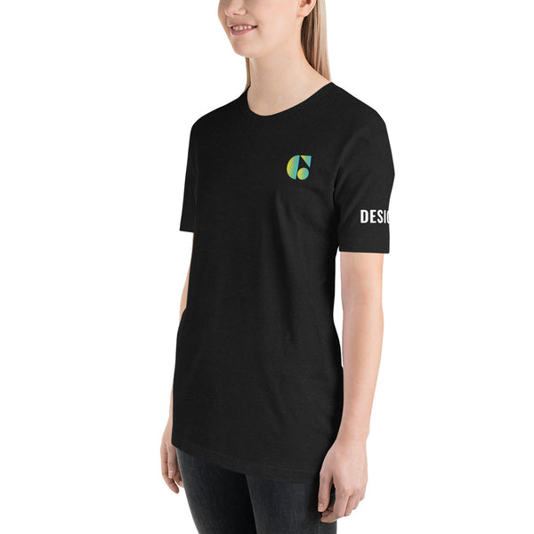 Graphic Design – Unisex T-Shirt Design B – Green Logo